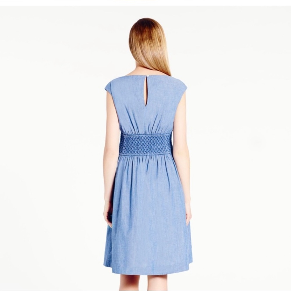Kate Spade New York Blaire Chambray Dress Size 0 (2-4) - Picture 5 of 15